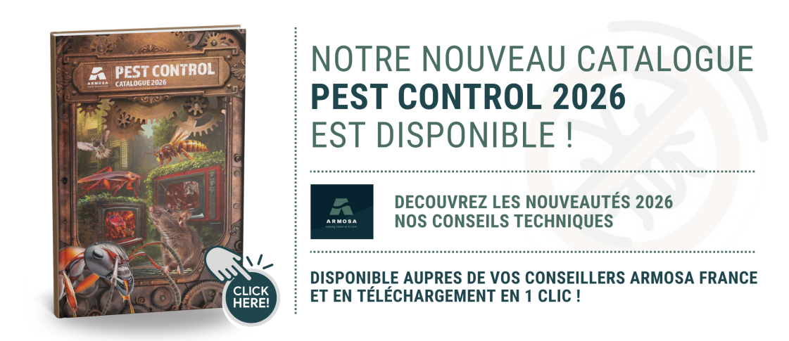 Notre nouveau catalogue PEST CONTROL 2026 est disponible !