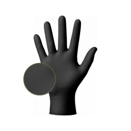Gants Nitrile jetables Super Nitro Black